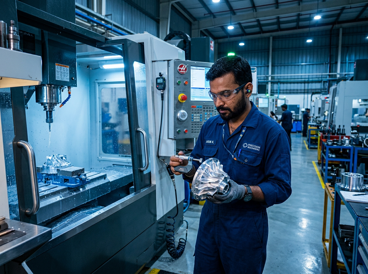 CNC machine operator
