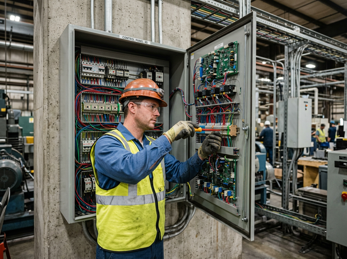 Industrial electrician